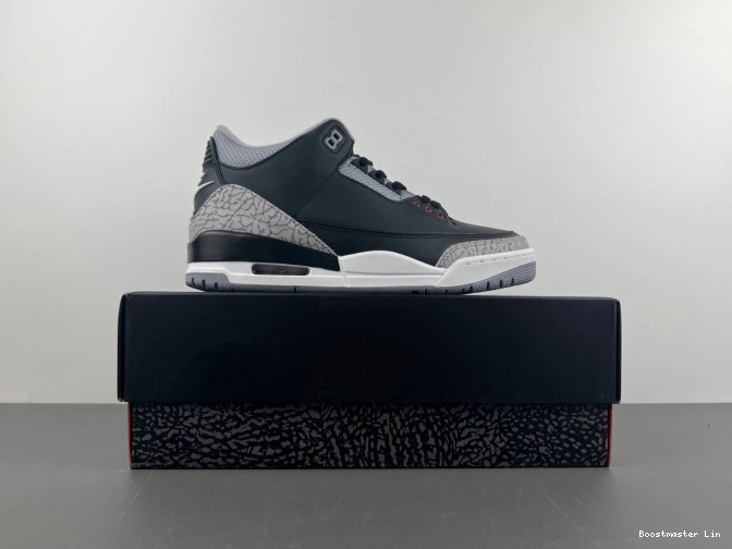 Boostmaster lin Black 3 Jordan Air DN3707-010 Cement 0804